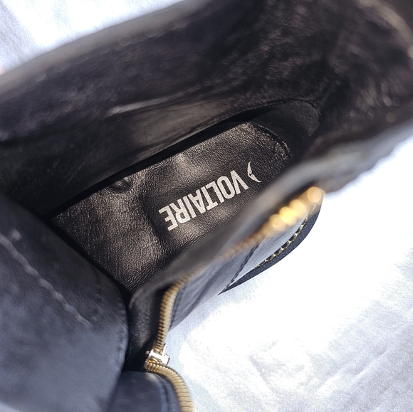 Zadig & Voltaire Laureen Jumbo-Lace Leather Zip Boots Sz EU40/US10 - Picture 10 of 15